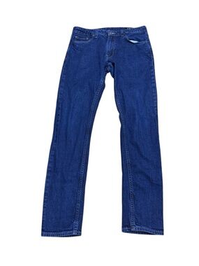 Bonobos Dark Indigo Denim Stretch Jeans Slim Taper 31x34